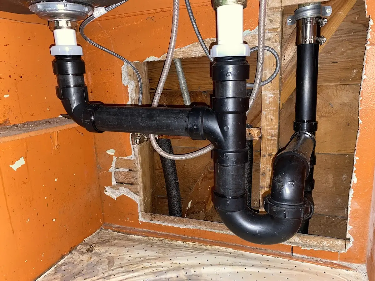 Professional Repiping Services equipment and tools on the job in Omaha